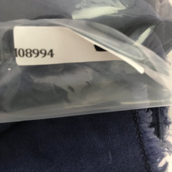 Post Imperial Blue Shirt Button Front Long Sleeve Hipster Mens M - Picture 8 of 8